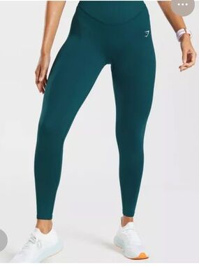 Gymshark Teal High-Waisted Leggings